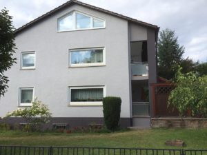 Fassade grau - Malerbetrieb Hagel